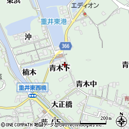 広島県尾道市因島重井町2614-1周辺の地図