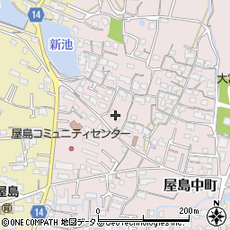 香川県高松市屋島中町500周辺の地図