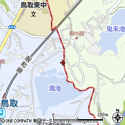 関空山手台1号公園周辺の地図