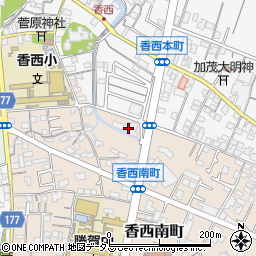 香川県高松市香西南町547周辺の地図