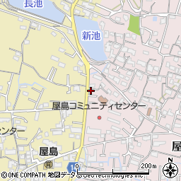 香川県高松市屋島中町454-1周辺の地図