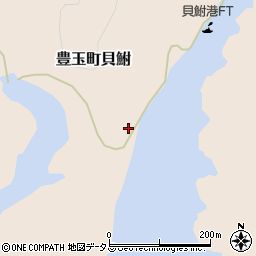 長崎県対馬市豊玉町貝鮒274周辺の地図