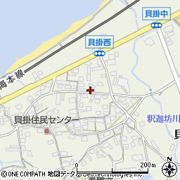 大阪府阪南市貝掛1076-3周辺の地図