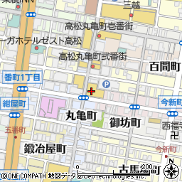 アリーム　丸亀町店周辺の地図