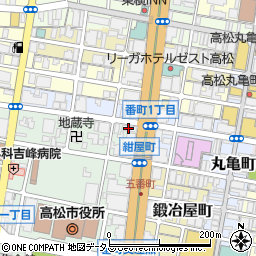 大和証券株式会社　高松支店周辺の地図