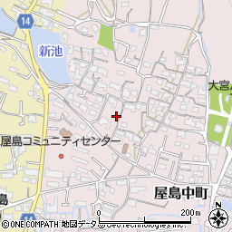 香川県高松市屋島中町511周辺の地図