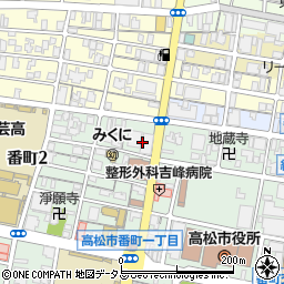 自立相談支援センターたかまつ周辺の地図