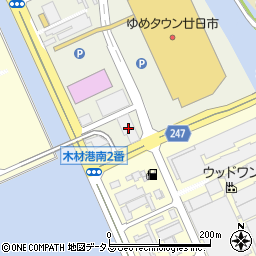 テンジンモータースオーテック広島周辺の地図