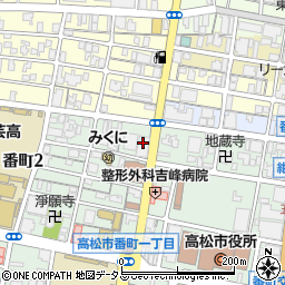 株式会社テルテック四国香川営業所周辺の地図