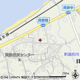 大阪府阪南市貝掛1076-4周辺の地図