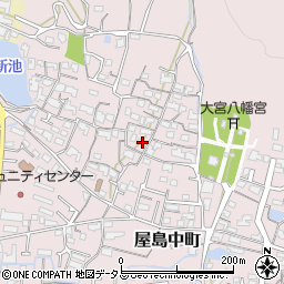 香川県高松市屋島中町580周辺の地図