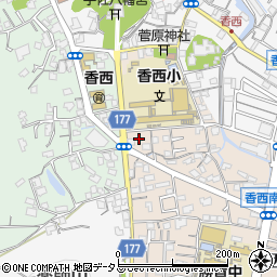 香川県高松市香西南町694周辺の地図