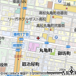 株式会社建設技術研究所　四国支社周辺の地図