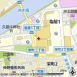 株式会社中西　呉服店周辺の地図