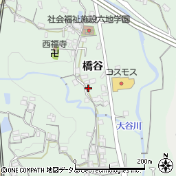 和歌山県橋本市橋谷297周辺の地図
