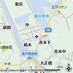 広島県尾道市因島重井町（東浜）周辺の地図