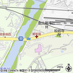 郷東橋周辺の地図