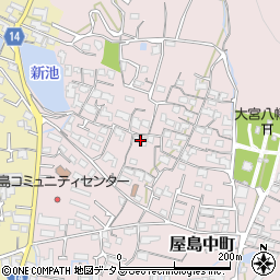 香川県高松市屋島中町512周辺の地図