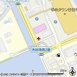 徳川廿日市店周辺の地図