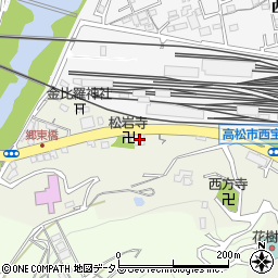 レッドバロン高松香西店周辺の地図