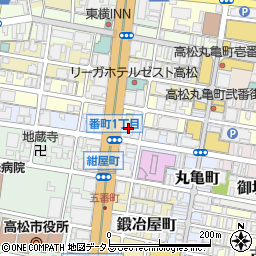 四国地区信用金庫協会周辺の地図
