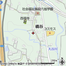 和歌山県橋本市橋谷538周辺の地図