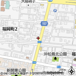 香川県高松市福岡町周辺の地図