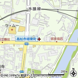 株式会社白洋舎リフォーム部　郷東町本店周辺の地図
