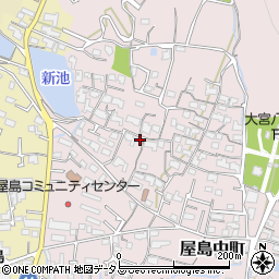香川県高松市屋島中町510-1周辺の地図