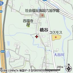 和歌山県橋本市橋谷539周辺の地図