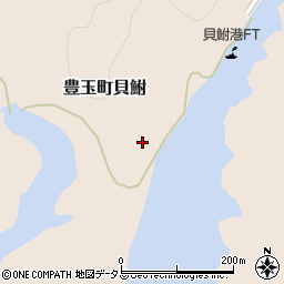 長崎県対馬市豊玉町貝鮒284周辺の地図