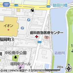 双葉物産株式会社　高松営業所周辺の地図