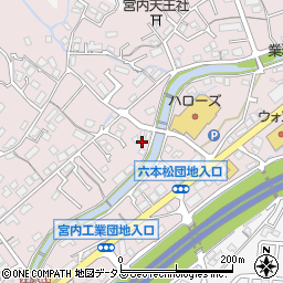 広島県廿日市市宮内2090周辺の地図