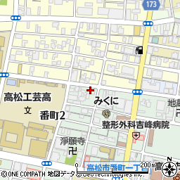 有限会社弓田武道具店周辺の地図