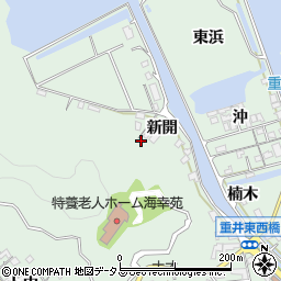 広島県尾道市因島重井町2800周辺の地図
