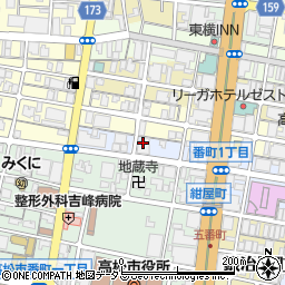 日通不動産株式会社　高松事業所周辺の地図