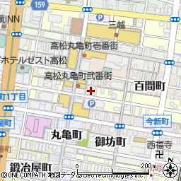 日本新薬株式会社　四国営業所周辺の地図