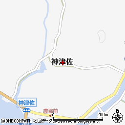 三重県度会郡南伊勢町神津佐周辺の地図