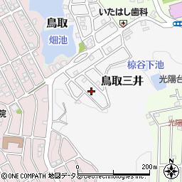 大阪府阪南市鳥取三井12周辺の地図