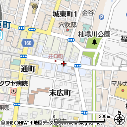 香川県高松市井口町周辺の地図