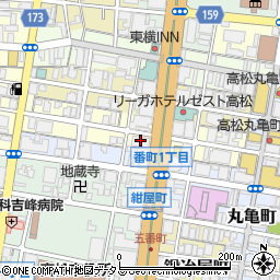 あすか製薬株式会社　高松営業所周辺の地図