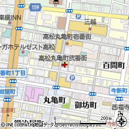 L’cafe TAKAMATSU 〜エルカフェタカマツ〜周辺の地図