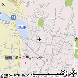 香川県高松市屋島中町740周辺の地図