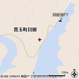 長崎県対馬市豊玉町貝鮒286周辺の地図