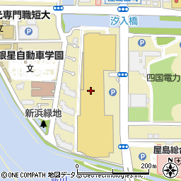 西村ジョイＳメガホームセンター屋島店周辺の地図