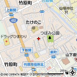 広島県竹原市竹原町3526-9周辺の地図