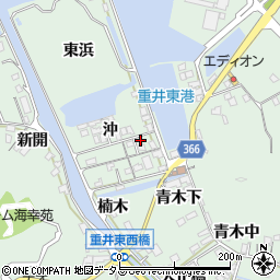 広島県尾道市因島重井町2689-1周辺の地図