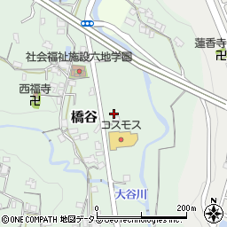 和歌山県橋本市橋谷284周辺の地図
