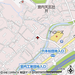 広島県廿日市市宮内2092周辺の地図