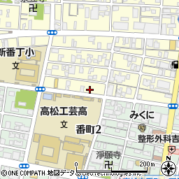 赤松歯科医院周辺の地図